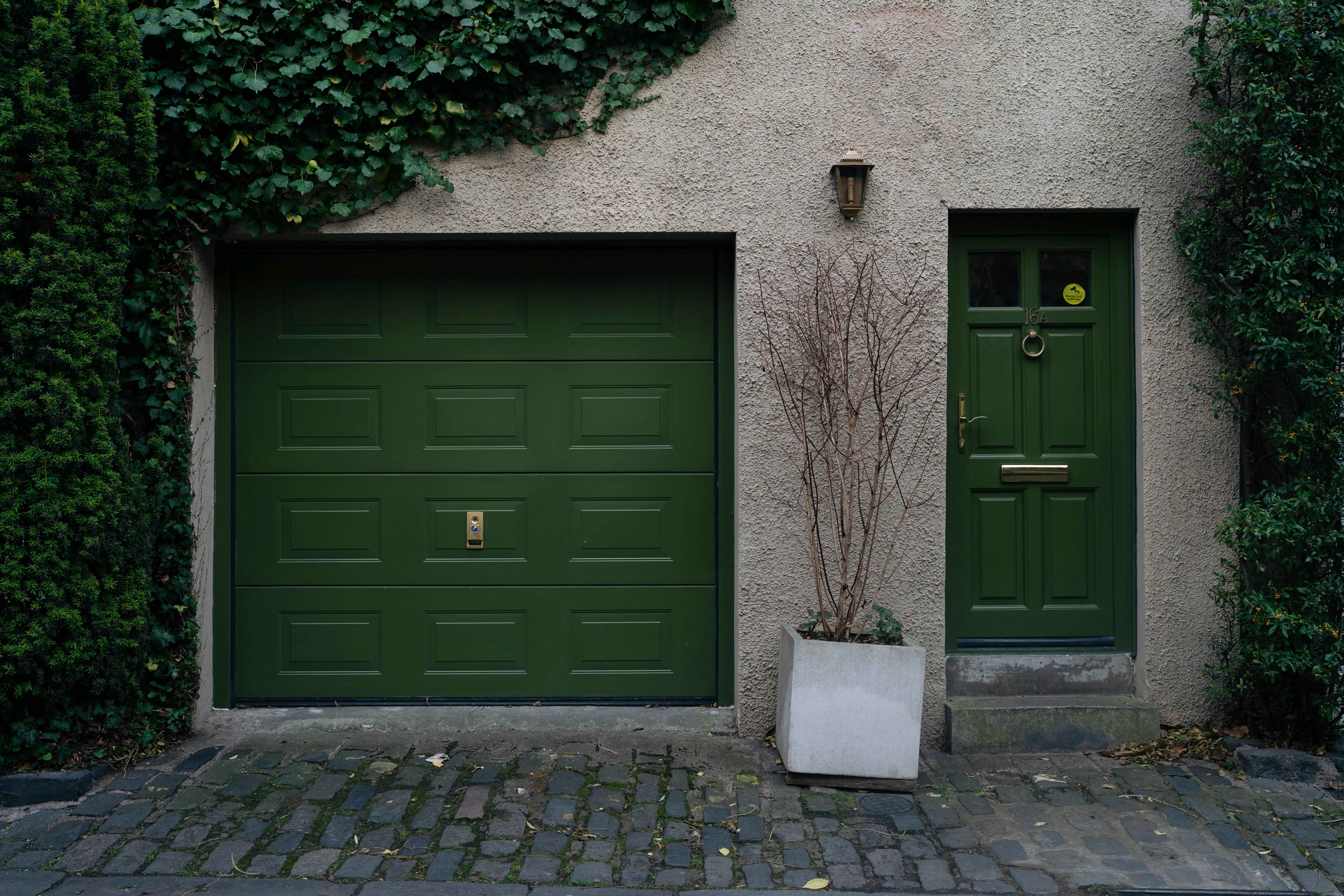 Garage door maintenance service result